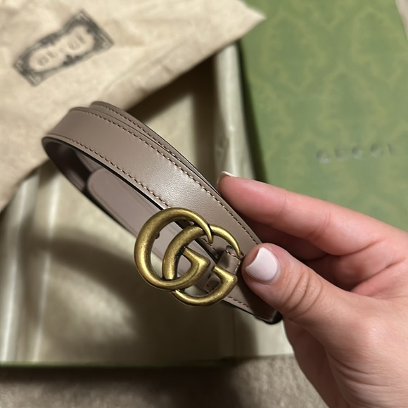 Gucci GG marmont thin belt - Picture 3 of 8